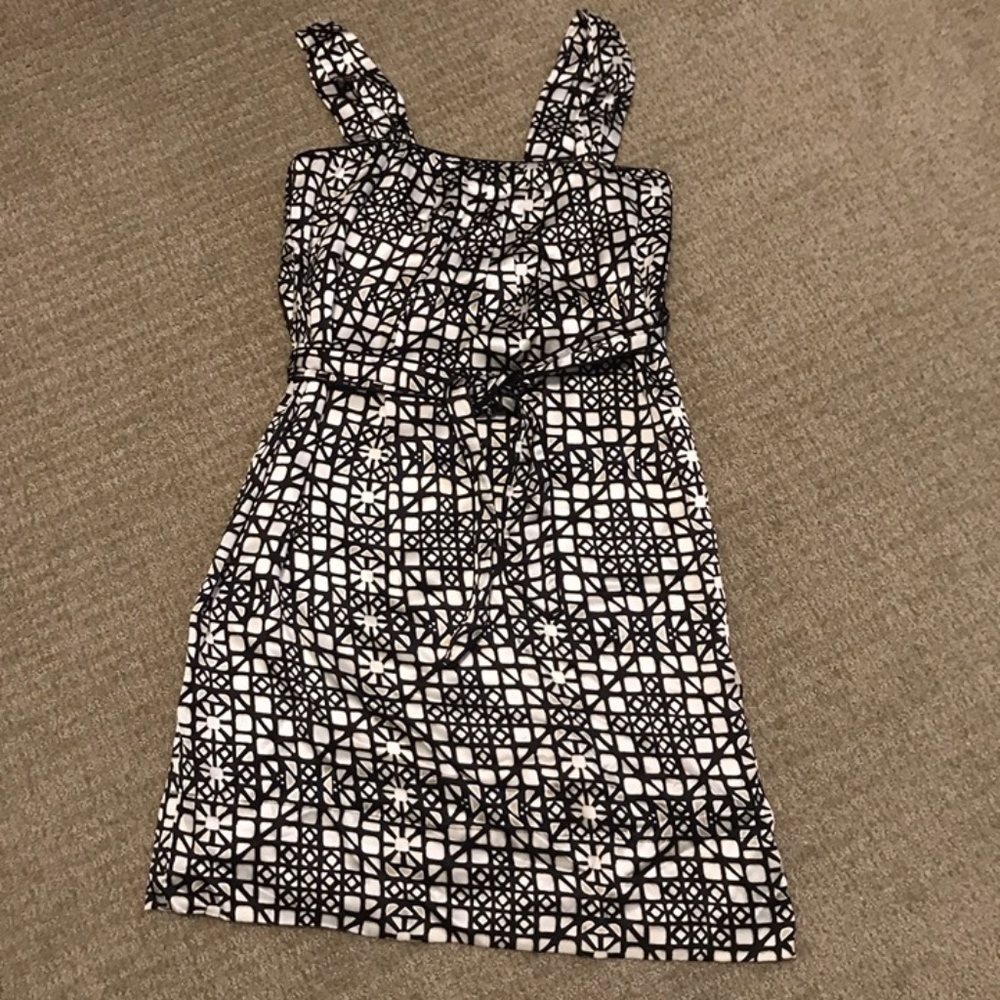 WHBM geometric pattern dress (0)